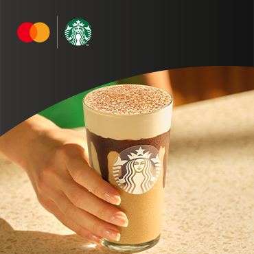 DenizBank Mastercard sahiplerine Starbucks’dan 5 Yıldız hediye!