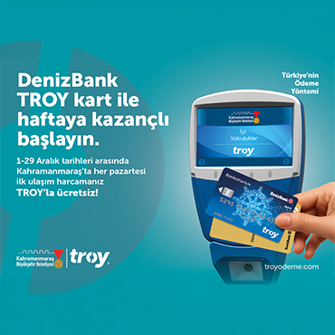 DenizBank TROY Kartınızla Haftaya Kazançlı Başlayın!